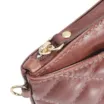 Bolsa Transversal Couro Marrom Escuro - imagem 5