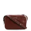 Bolsa Transversal Couro Marrom Escuro - imagem 1