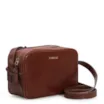 Bolsa Transversal Couro Marrom Escuro - imagem 2