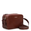 Bolsa Transversal Couro Marrom Escuro - imagem 2