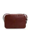 Bolsa Transversal Couro Marrom Escuro - imagem 3