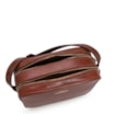 Bolsa Transversal Couro Marrom Escuro - imagem 4