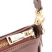 Bolsa Transversal Couro Marrom Escuro - imagem 5