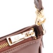 Bolsa Transversal Couro Marrom Escuro - imagem 5