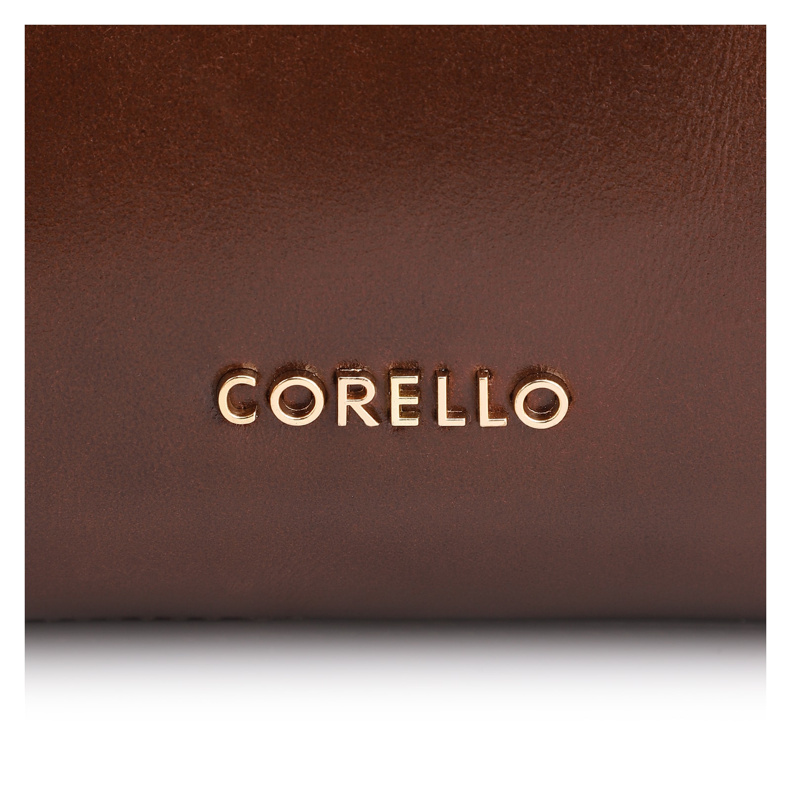 Bolsa Transversal Couro Marrom Escuro