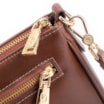 Bolsa Transversal Couro Marrom Escuro - imagem 7