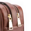 Bolsa Transversal Couro Marrom Escuro - imagem 6