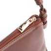 Bolsa Transversal Couro Marrom Escuro - imagem 6