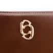 Bolsa Transversal Couro Marrom Escuro - imagem 7
