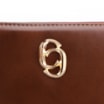 Bolsa Transversal Couro Marrom Escuro - imagem 7