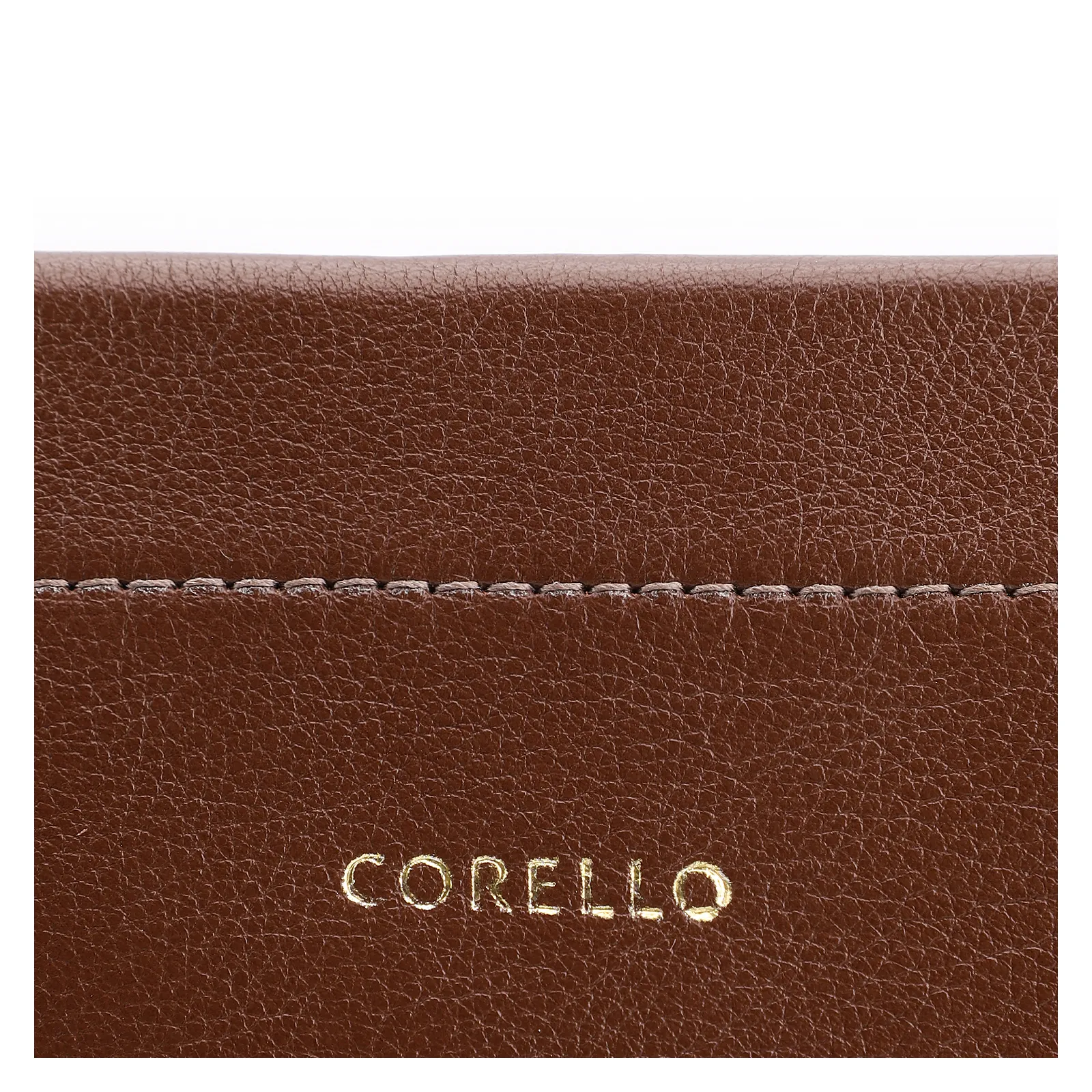  Bolsa Transversal Couro Marrom Escuro