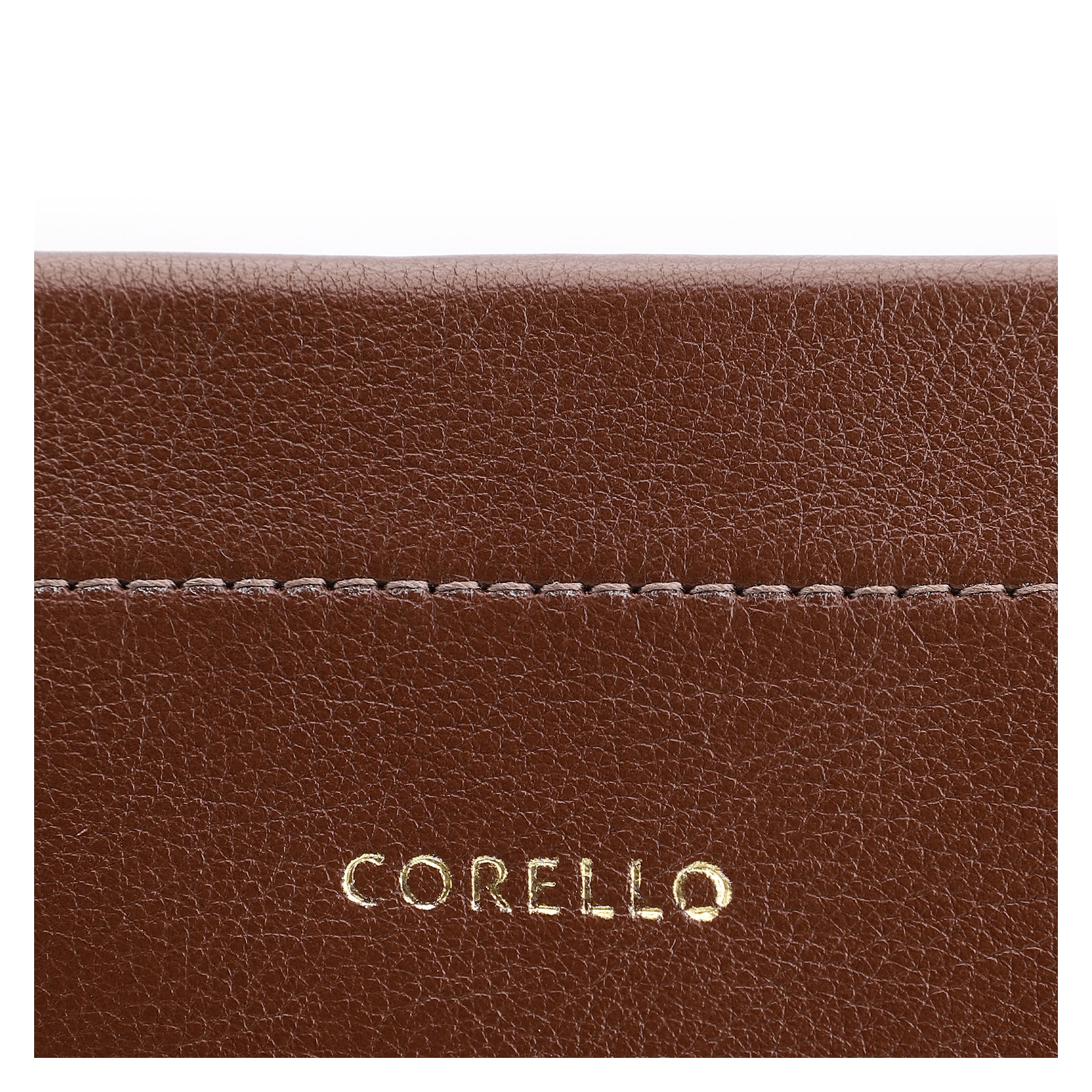 Bolsa Transversal Couro Marrom Escuro