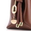  Bolsa Transversal Couro Marrom Escuro - imagem 7