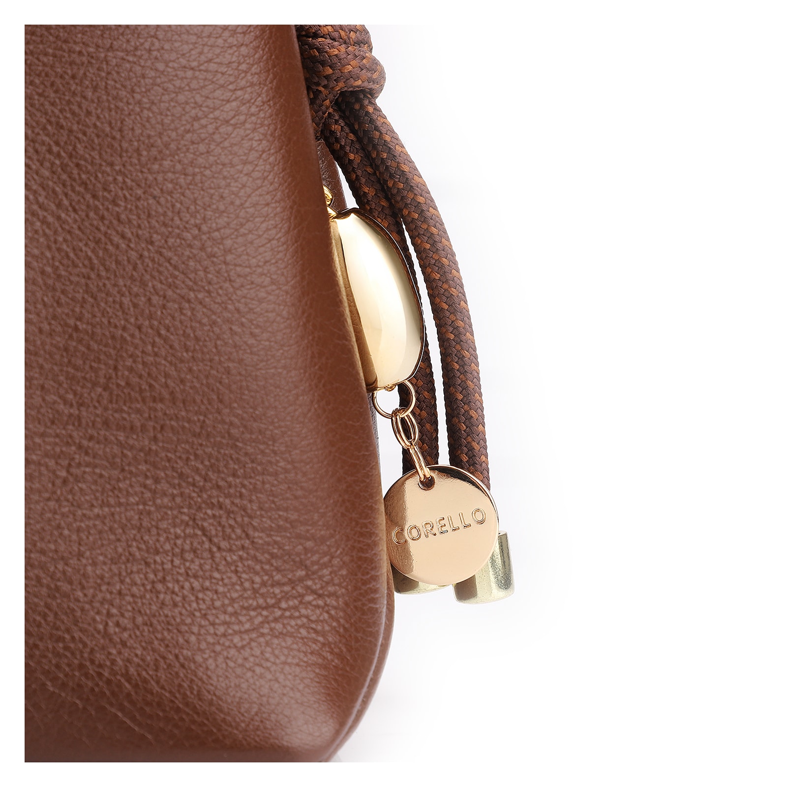 Bolsa Transversal Couro Marrom Escuro