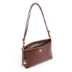 Bolsa Transversal Couro Marrom Escuro - imagem 5