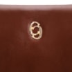 Bolsa Transversal Couro Marrom Escuro - imagem 7