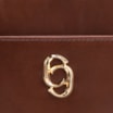 Bolsa Transversal Couro Marrom Escuro - imagem 6