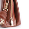 Bolsa Transversal Couro Marrom Escuro - imagem 5