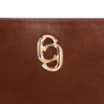 Bolsa Transversal Couro Marrom Escuro - imagem 6