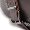 Bolsa Transversal Couro Marrom Escuro - imagem 7