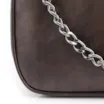 Bolsa Transversal Couro Marrom Escuro - imagem 8