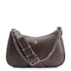 Bolsa Transversal Couro Marrom Escuro - imagem 1