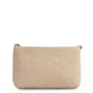 Bolsa Transversal Couro Marrom/Ráfia - imagem 3