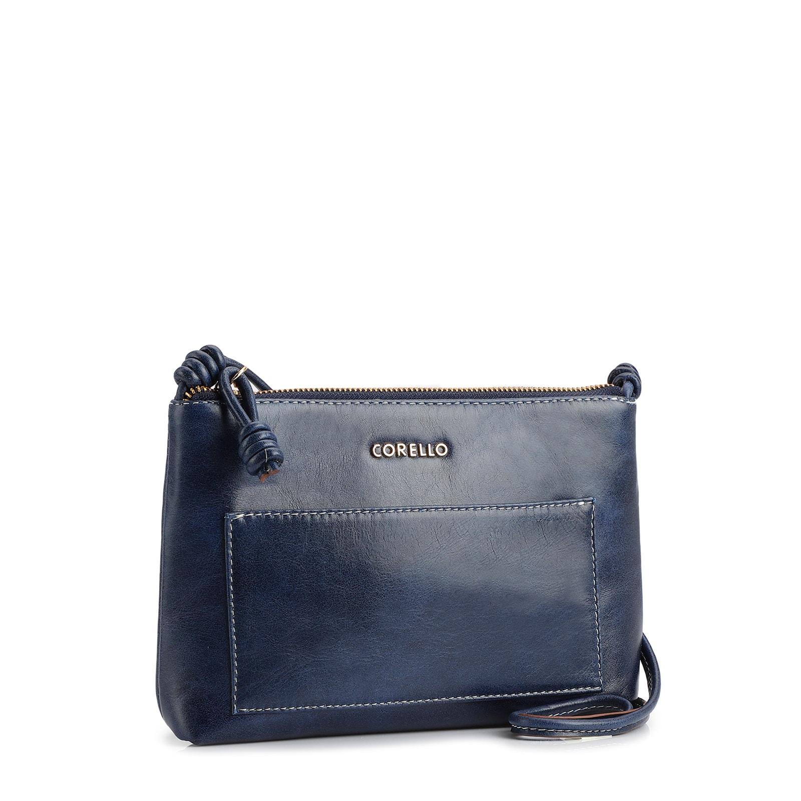 Bolsa Transversal Couro Netuno