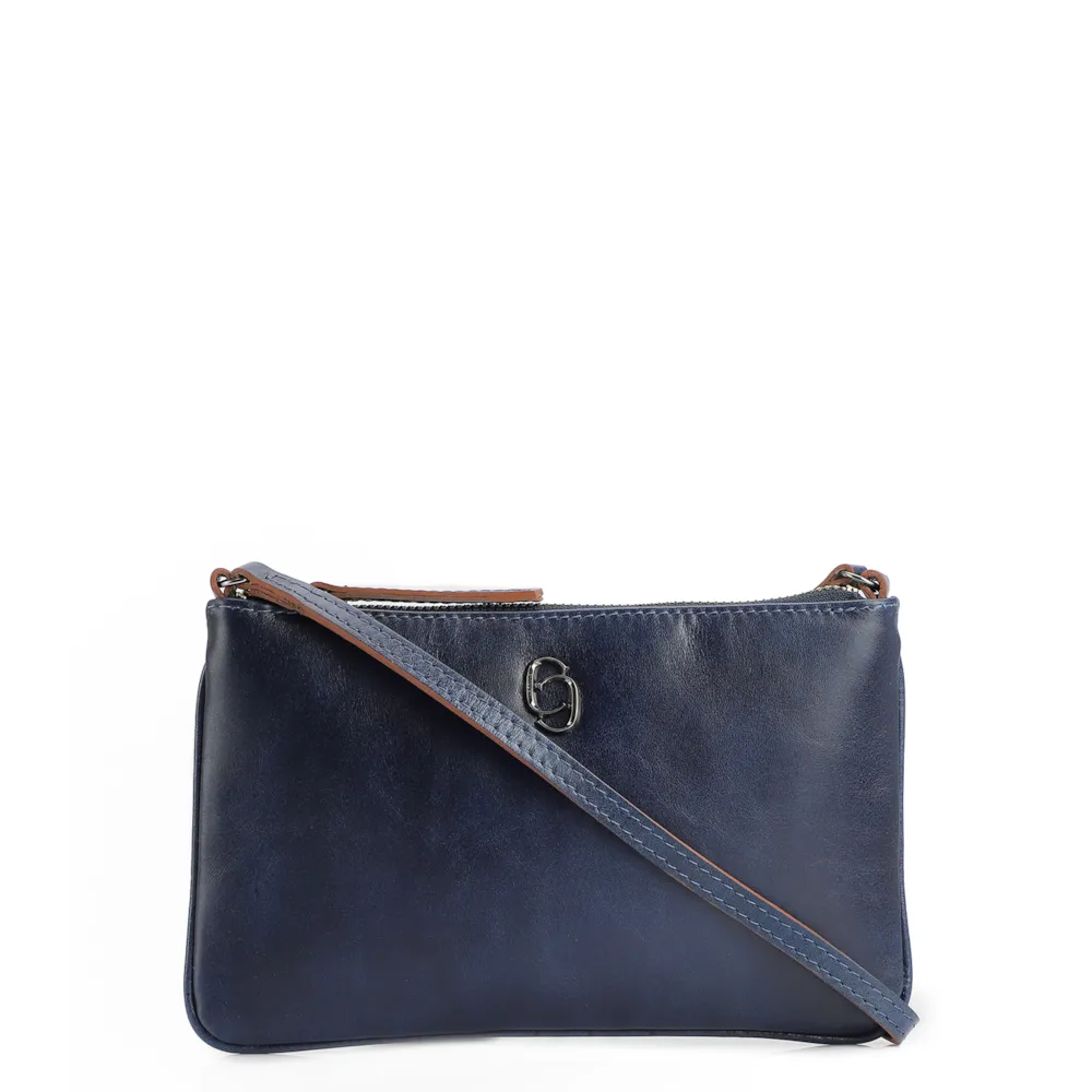 Bolsa Transversal Couro Netuno