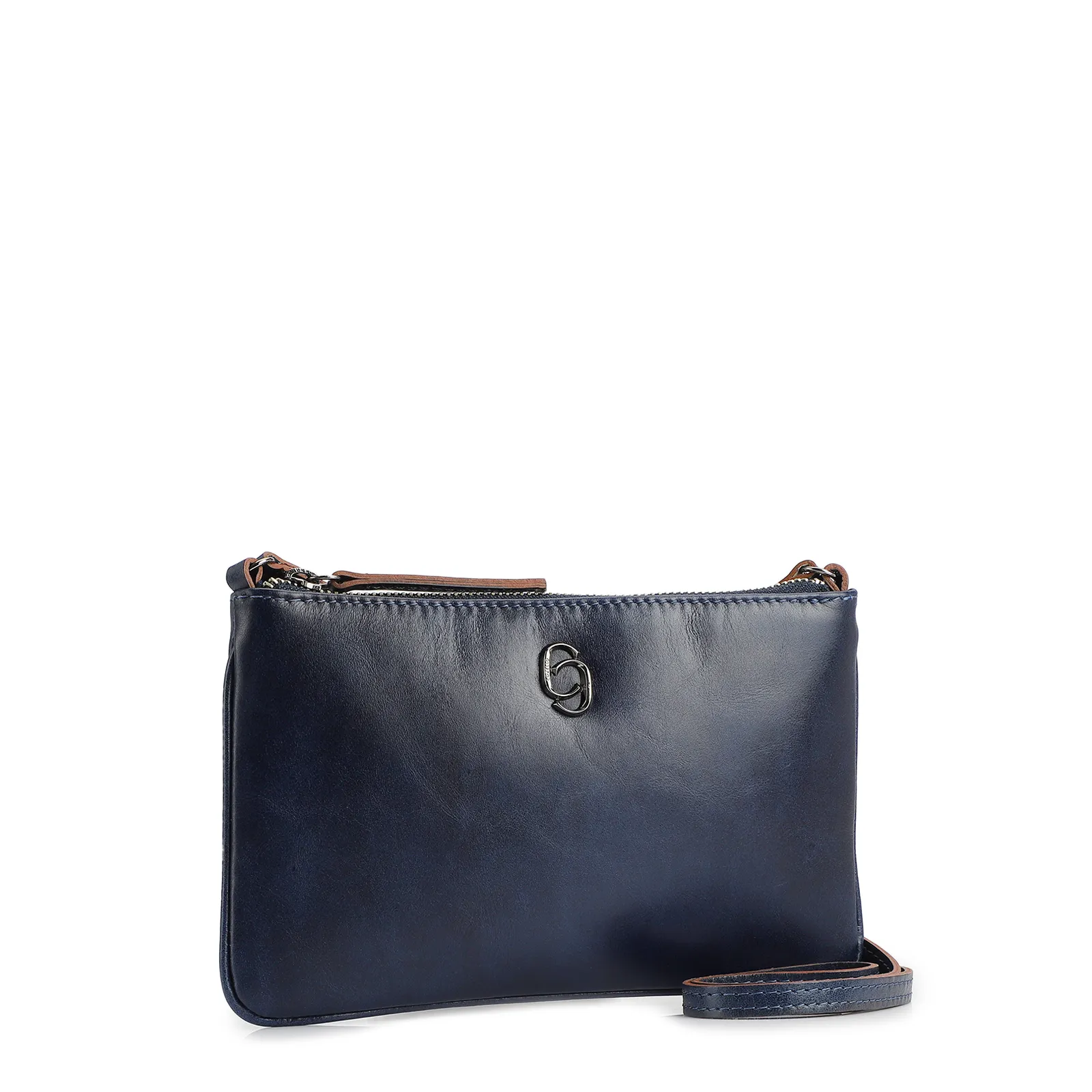 Bolsa Transversal Couro Netuno