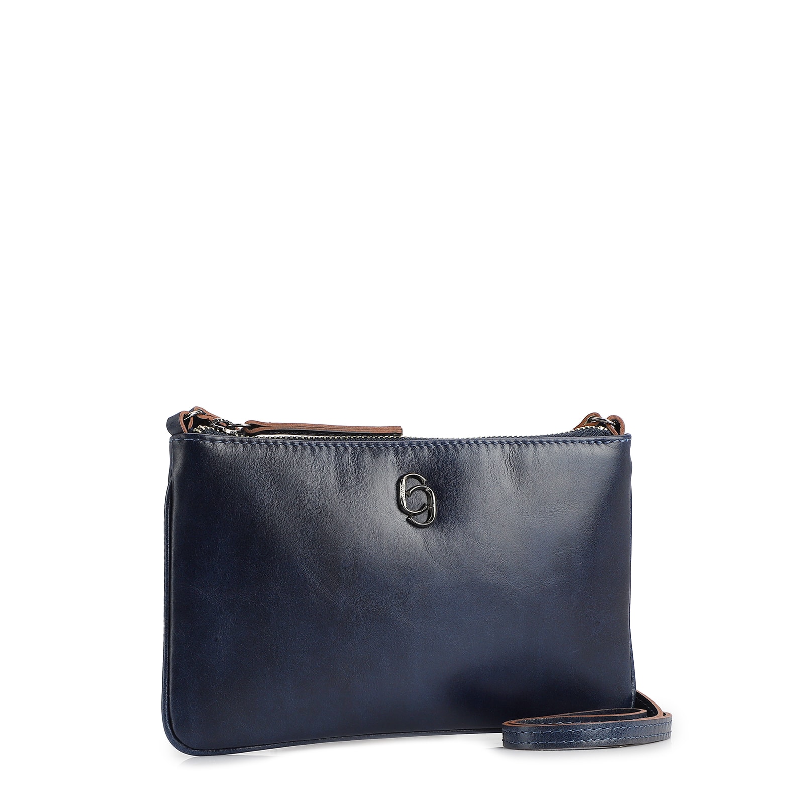 Bolsa Transversal Couro Netuno
