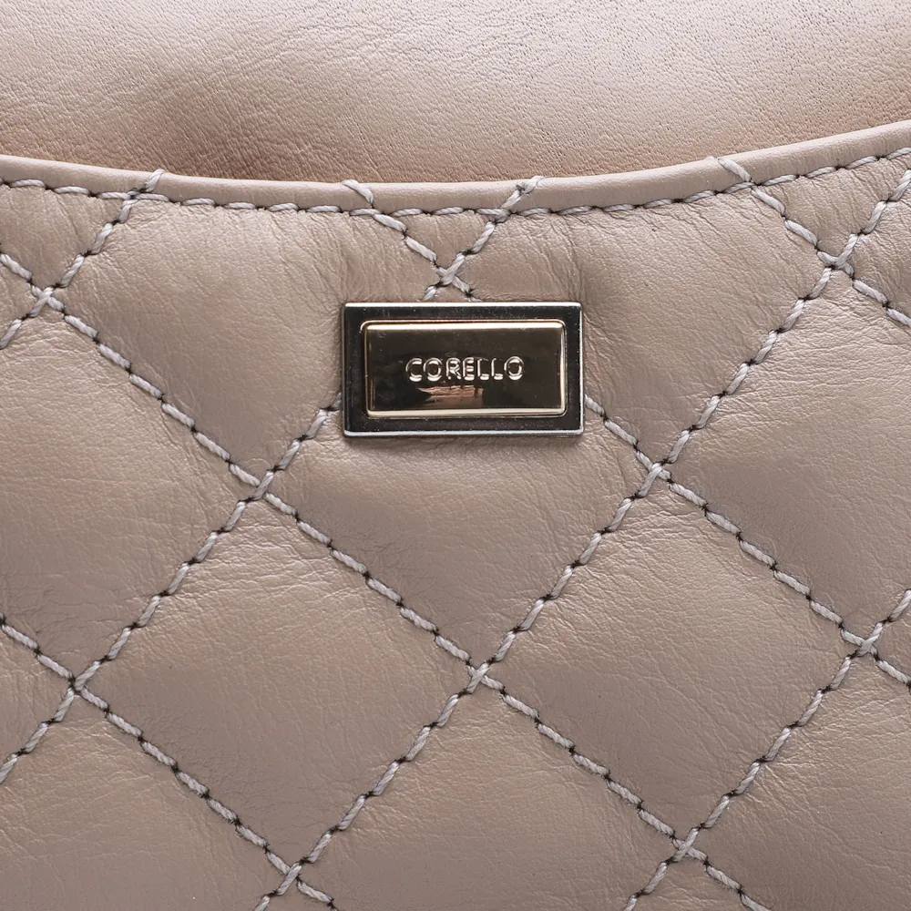 Bolsa Transversal Couro Nude - imagem 5