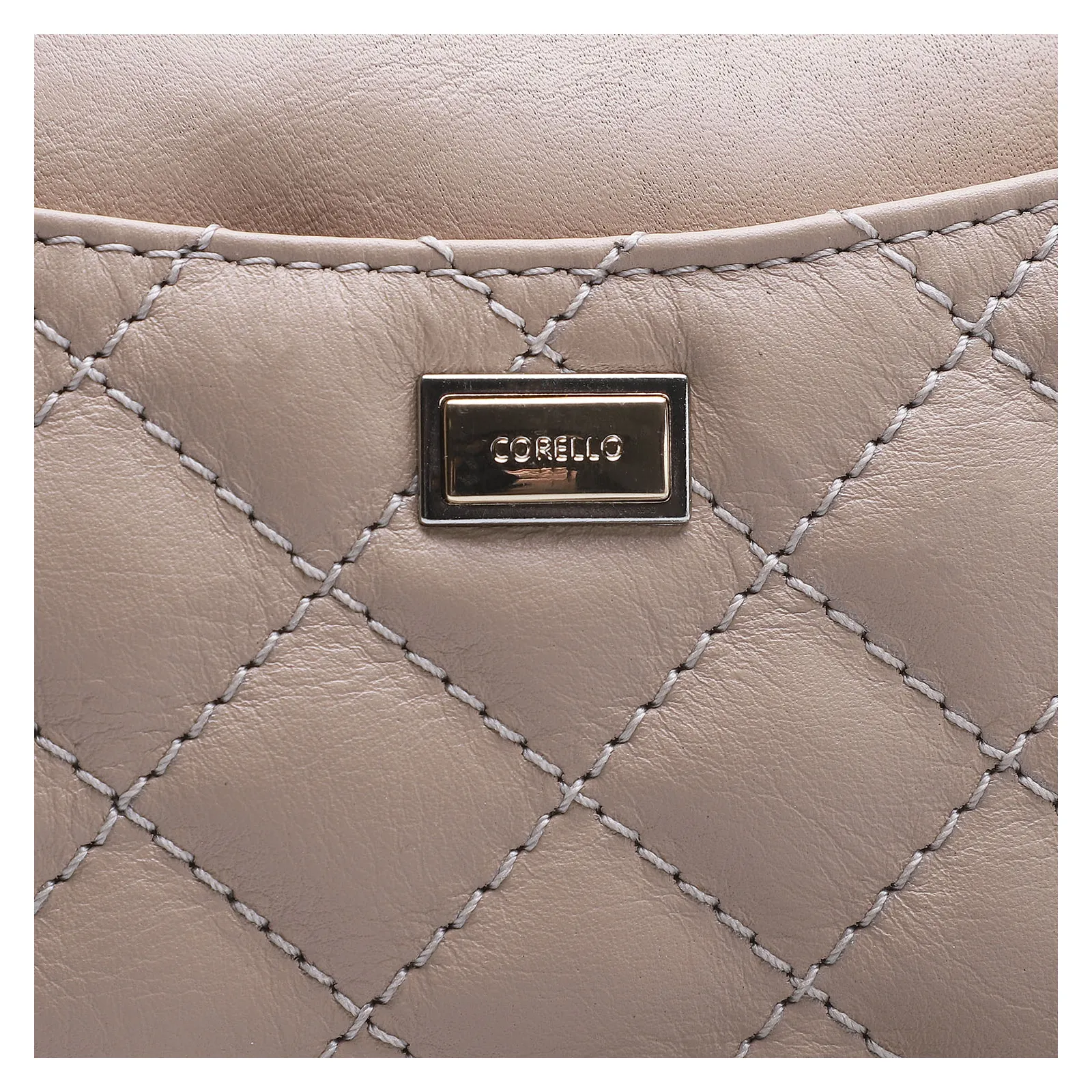 Bolsa Transversal Couro Nude