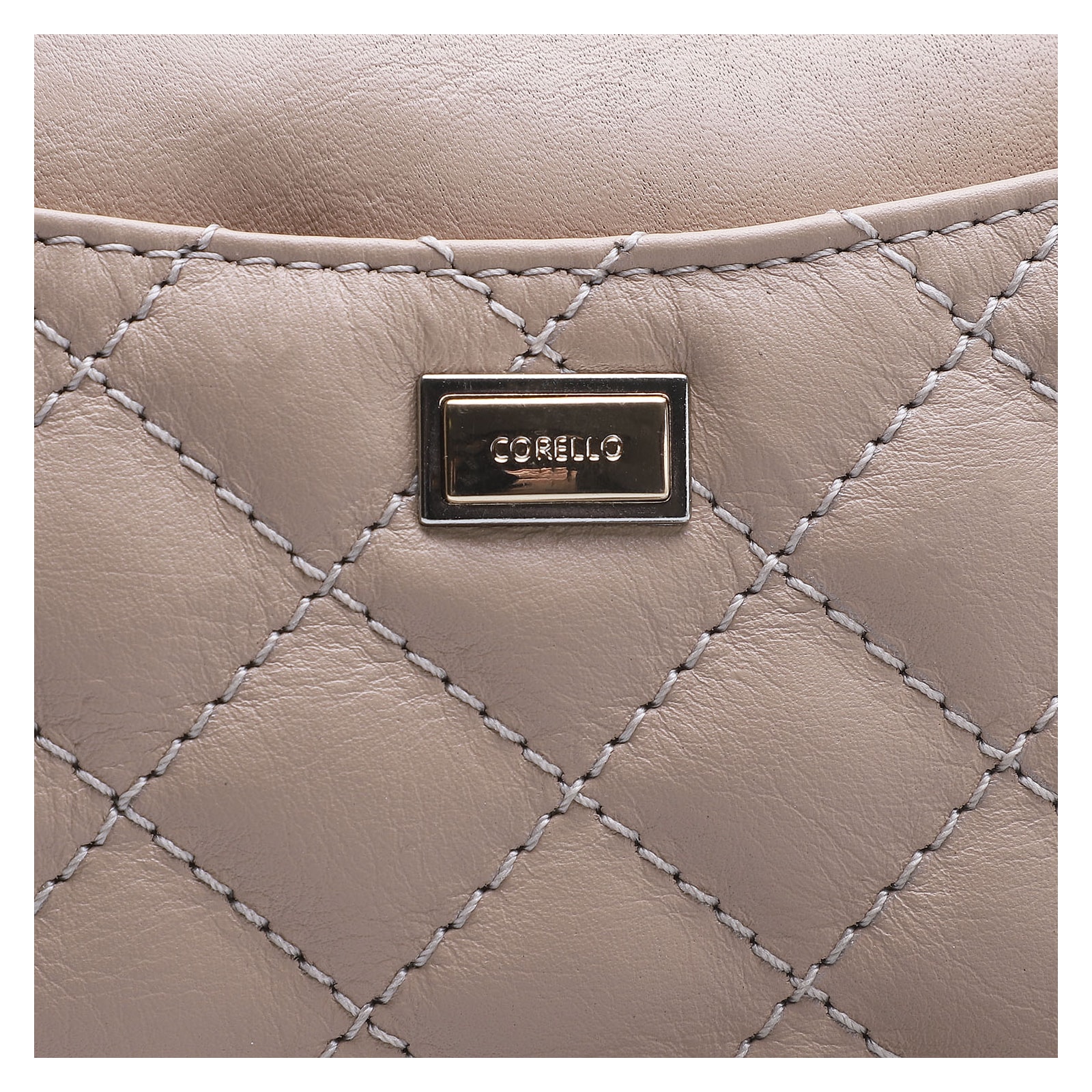 Bolsa Transversal Couro Nude