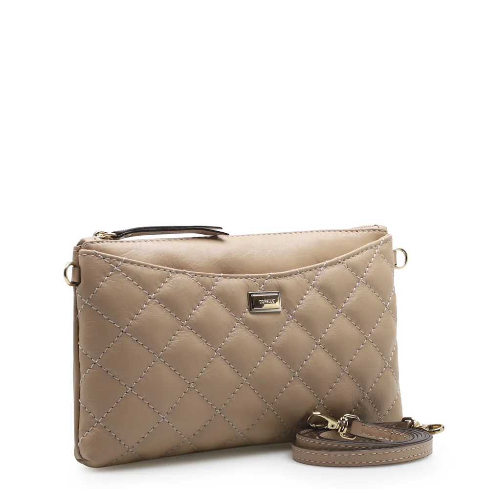 Bolsa Transversal Couro Nude - imagem 2