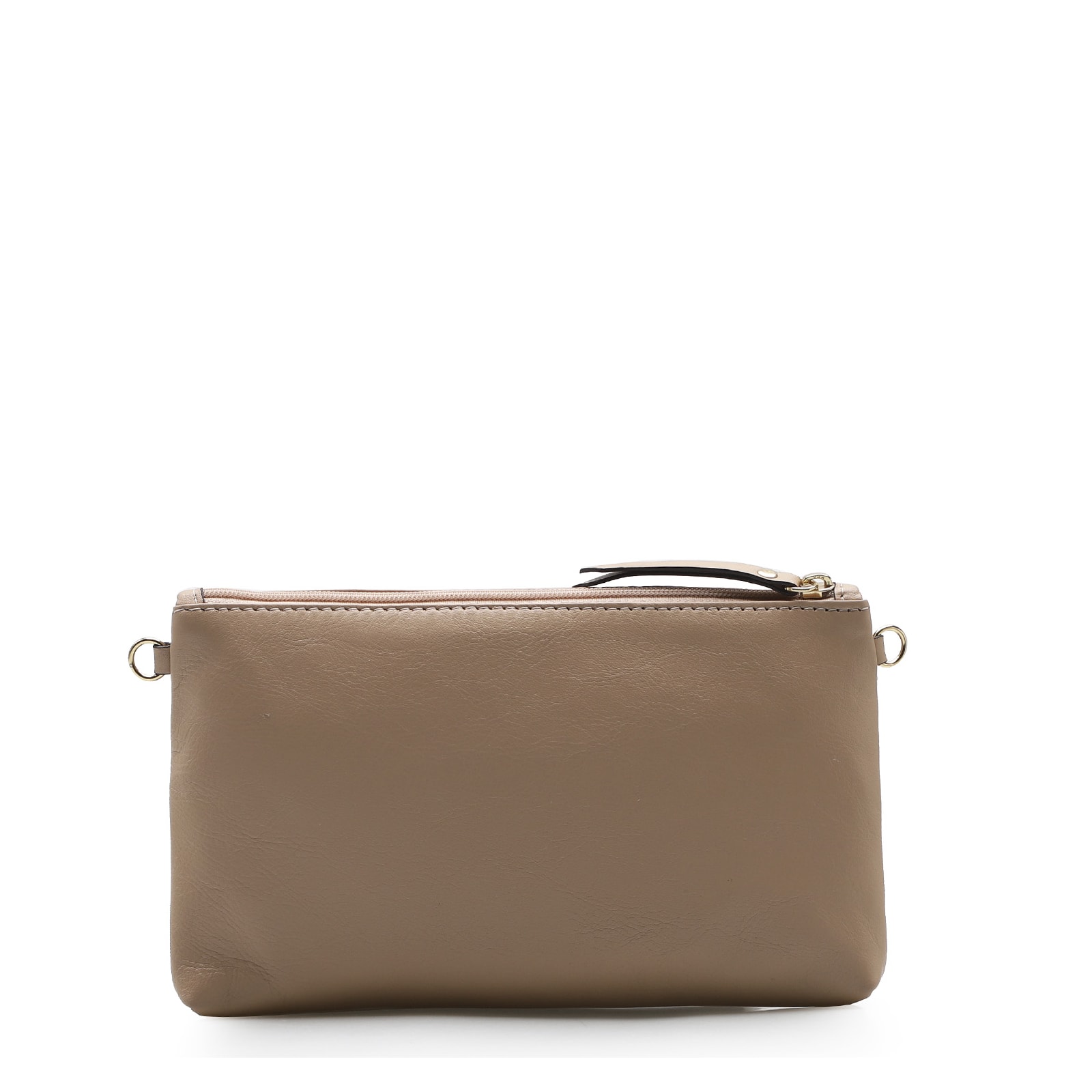 Bolsa Transversal Couro Nude