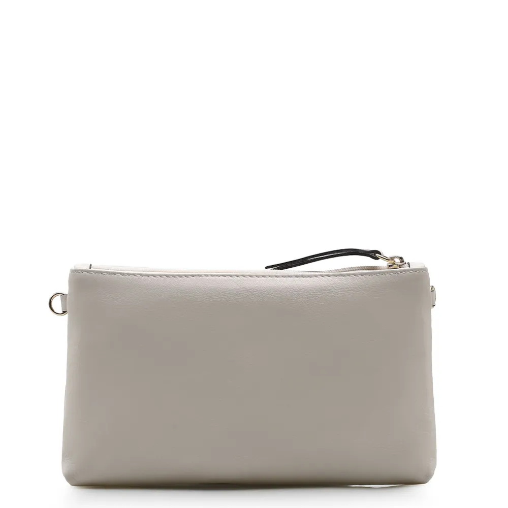 Bolsa Transversal Couro Off White - imagem 3