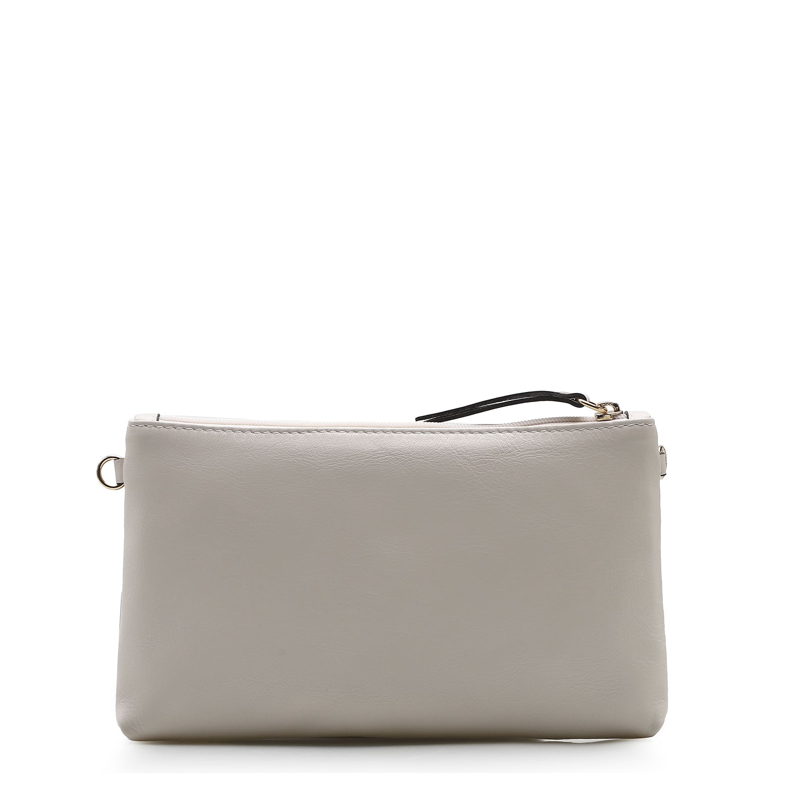 Bolsa Transversal Couro Off White