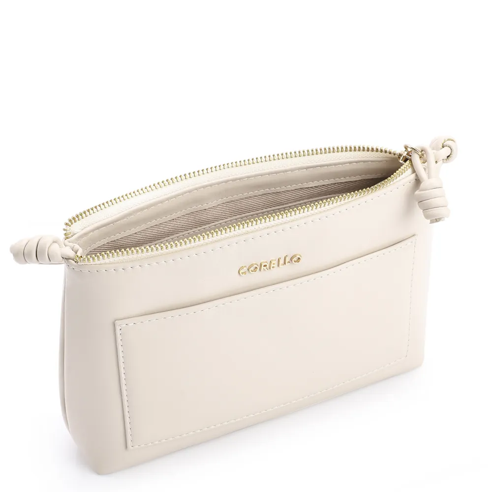 Bolsa Transversal Couro Off White - imagem 4