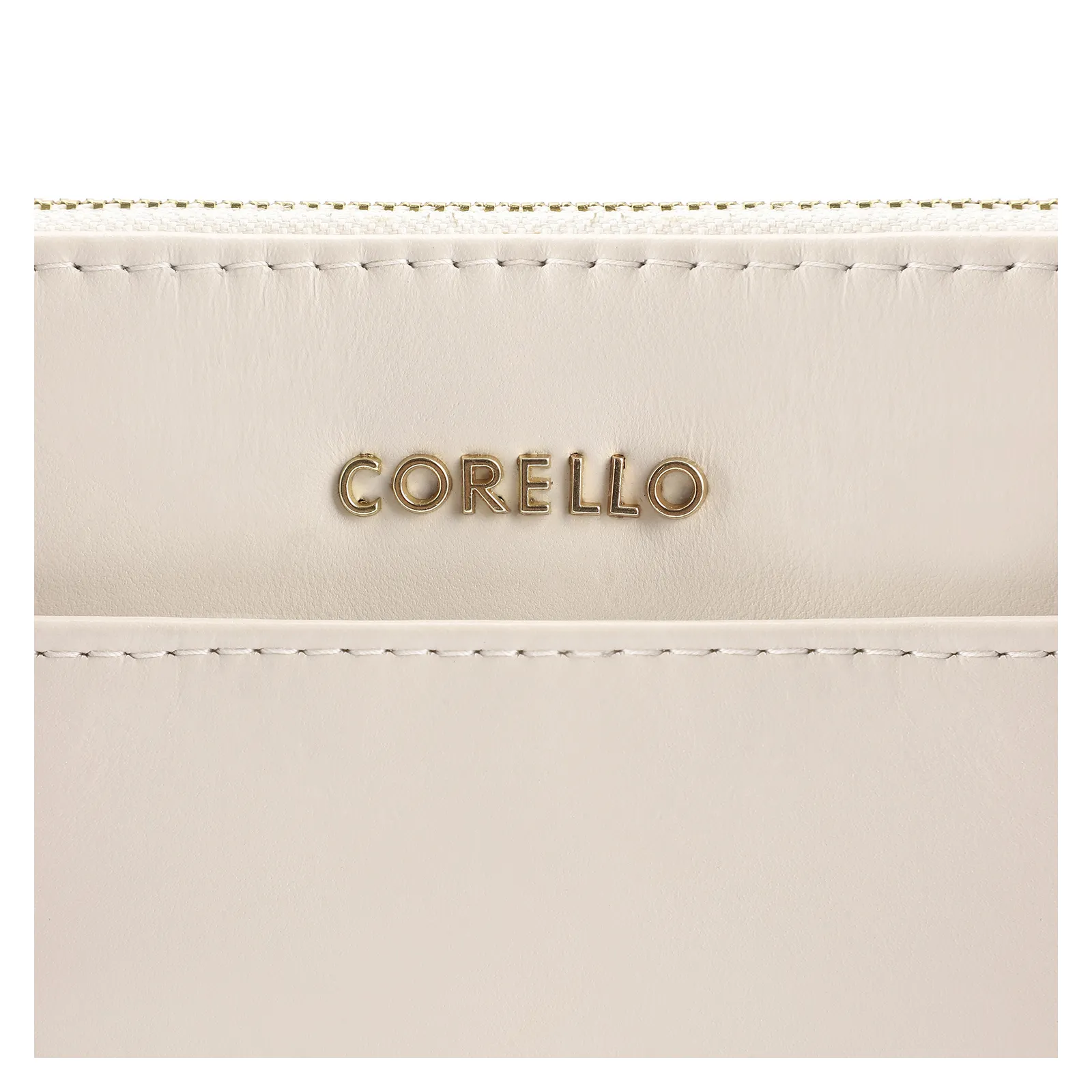 Bolsa Transversal Couro Off White