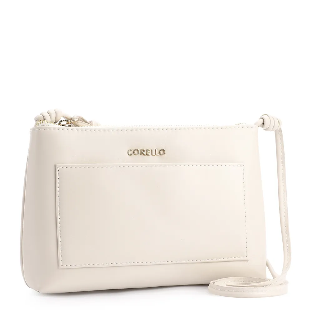 Bolsa Transversal Couro Off White - imagem 2
