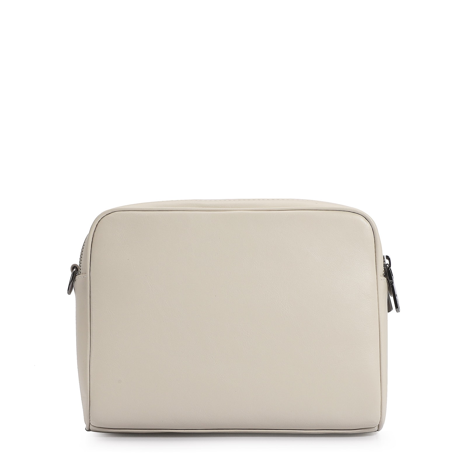 Bolsa Transversal Couro Off White