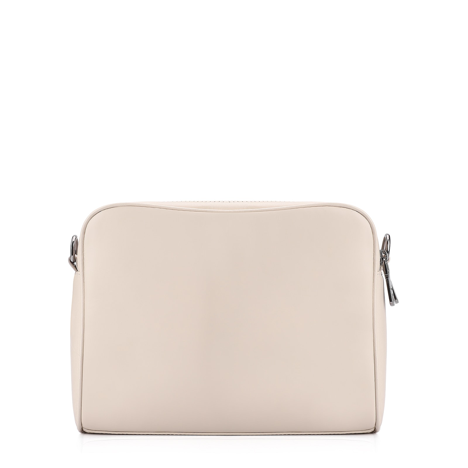 Bolsa Transversal Couro Off White