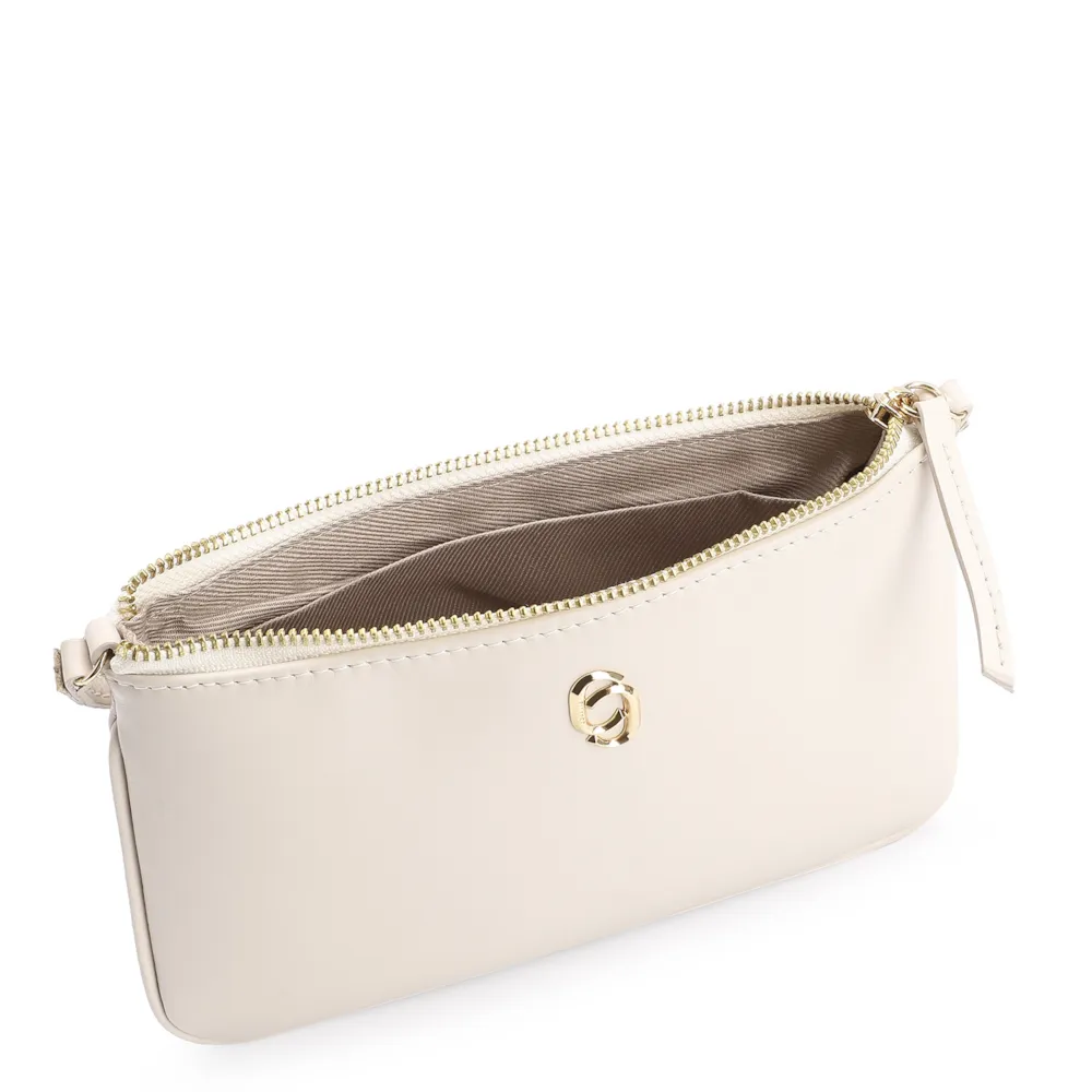 Bolsa Transversal Couro Off White - imagem 4