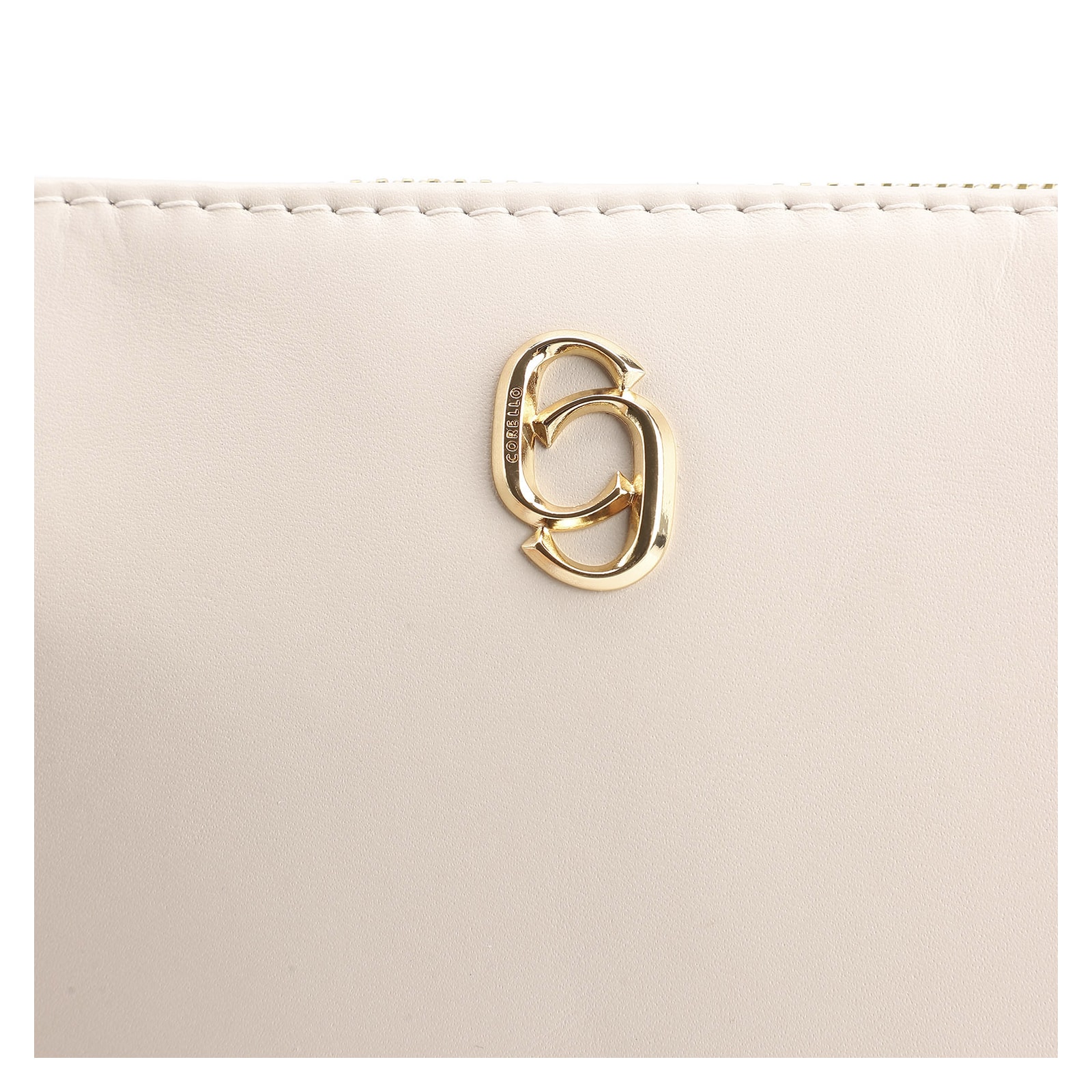 Bolsa Transversal Couro Off White