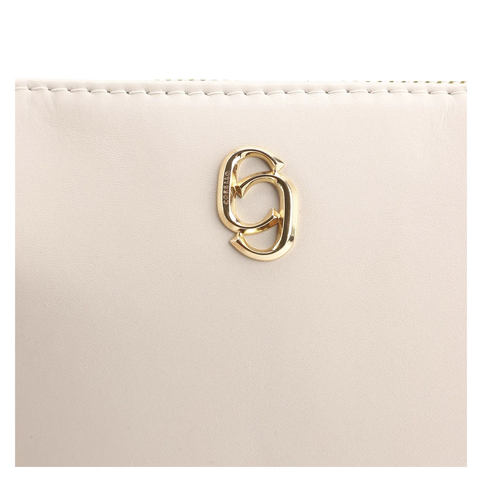 Bolsa Transversal Couro Off White