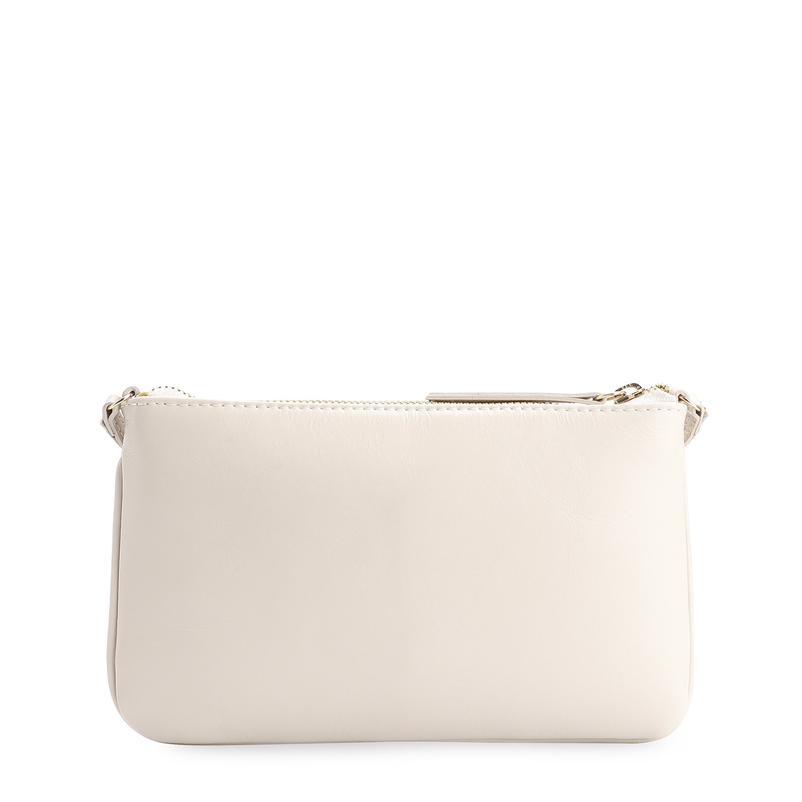 Bolsa Transversal Couro Off White