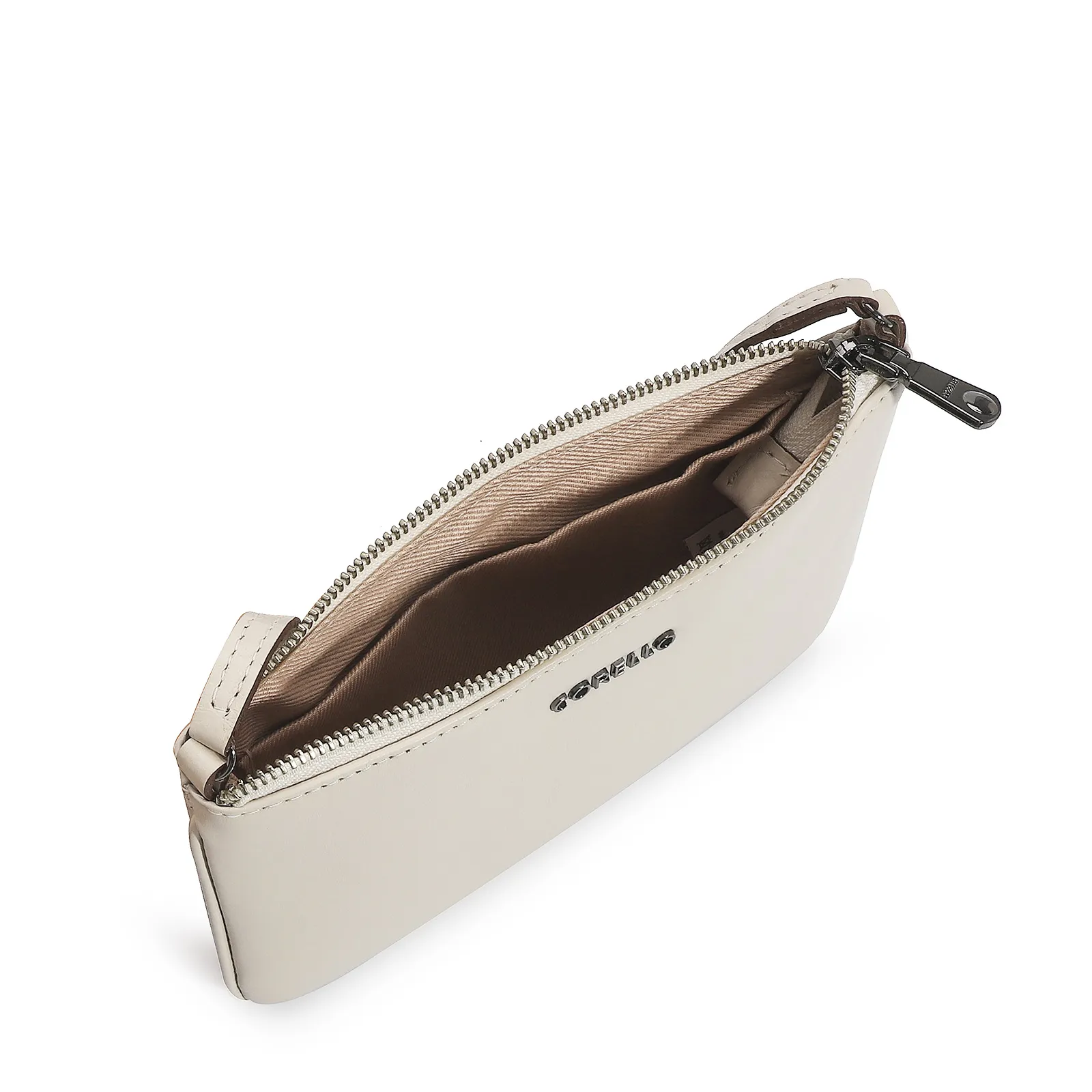 Bolsa Transversal Couro Off White
