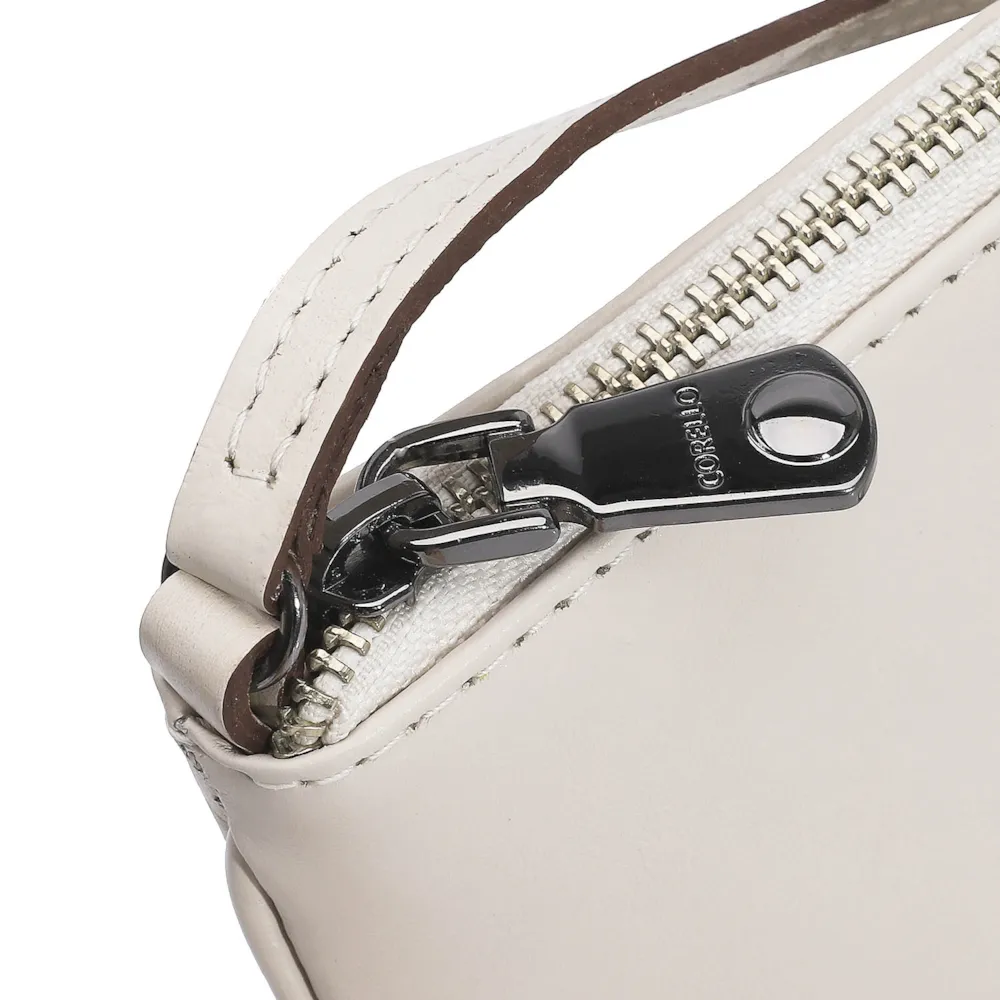 Bolsa Transversal Couro Off White - imagem 5