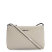 Bolsa Transversal Couro Off White - imagem 1